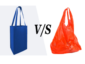Cloth Bag vs Plastic Bag